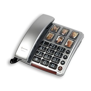 Teléfono fijo amplificado